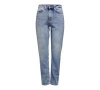 ONLY Women's Onlveneda Life Mom Jeans Rea7452 Jeans Not Applicable, Light Blue Denim, X-Large/ 32