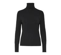 ONLY Women's Onlvenice L/S Rollneck Pullover Knt Noos Turtleneck, Black (Black Black), XL UK