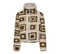 ONLY Women's ONLVIBBE Crochet Puffer Jacket, OTW Jacket, Grey, XL, Gray, XL