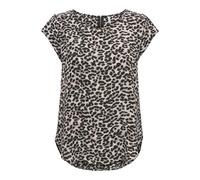ONLY Womens Onlvic Aop Noos Wvn Top, Multicolour (Pumice Stone Aop: Leo Aop), 14 UK