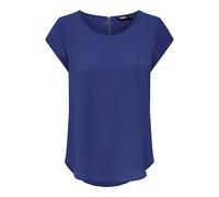 ONLY Womens Onlvic S/S Solid Noos Wvn Top, Surf The Web, 16 UK
