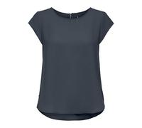 ONLY Women's Onlvic S/S Solid Top Noos Ptm, OmbrÉ Blue, 6
