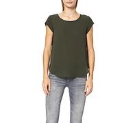ONLY Womens Onlvic S/S Solid Top Noos Ptm T-Shirt, Green-3, 10 UK