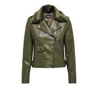 ONLY Women's Onlvilhelma Faux Leather Biker Otw Jacket (pack of 1)