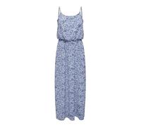 ONLY Women's Onlwinner S/L Maxi Dress Noos Ptm, Cloud Dancer/Pia Paisle, 8 UK
