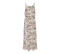 ONLY Womens Onlwinner S/L Maxi Noos Ptm Dress, Cloud Dancer/Blurry Flower White, 12 UK
