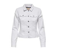 ONLY Women's Onlwonder DNM Jacket Noos Denim, White, L