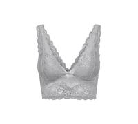 ONLY Women's Only Female Bh Onlchloe Lace Bra Noos Acc, Half Translucent inches, Alloy, L