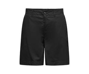 ONLY Women's Onlzora Mw Bermuda Shorts PNT, Black, S