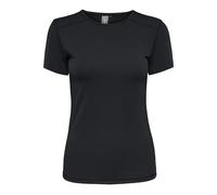 ONLY Women's Onpmila Ss Train Tee Noos Activewear Shirt, Black, S