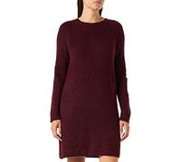 Only Women's ONYSALLIE L/S EX KNT Dress, Winetasting, Large