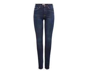 ONLY Women's Paola Hw Sk Denim Noos Jeans, Dark Blue Denim, S 34L UK