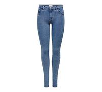 ONLY Womens Rain Skinny Jeans Medium Blue 28W / 32L