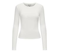 ONLY Womens Riley Long Sleeve Top Cloud Dancer L
