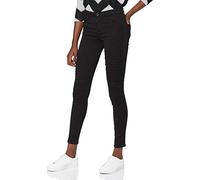 ONLY Women's Royal Reg Sk Biker Noos Jeans, Black, S UK