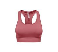 ONLY Women's Onpdaisy-2 Seam Sports Bra Noos, Mineral Red, M