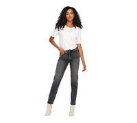 ONLY Women's Stretch Ankle Jeans High-Rise ONLEMILY Classic Denim Trousers, Colours:Grey, Size:31W / 32L