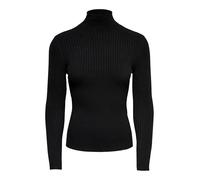 ONLY Women's Textured Turtleneck Pullover Round Neck Fine Knit Sweater Stretch Top ONLKAROL NOOS