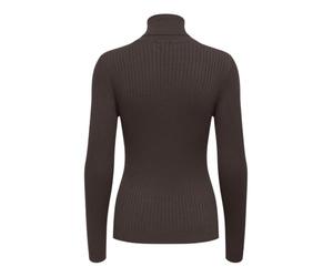 ONLY Women's Textured Turtleneck Pullover Round Neck Fine Knit Sweater Stretch Top ONLKAROL NOOS