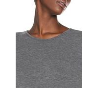 ONLY Women's Thin Knit Sweater 3/4 Sleeve Round Neck Knitted Essential Stretch Jumper ONLGLAMOUR, Colours:Dark Grey, Size:L