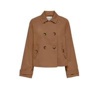 ONLY Women's Trenchcoat Onlapril OTW Noos Short Trench Coat, Toasted Coconut, 3X_l