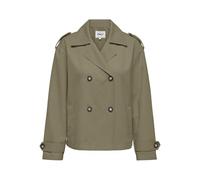 ONLY Women's Trenchcoat Onlhannah OTW Short Trench Coat, Aloe, XXL