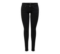 ONLY Women's Trousers, Black Denim, 30W x 34L