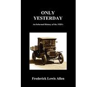 Only Yesterday (Hardcover)