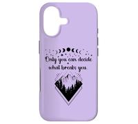 Only You Can Decide What Breaks You Book Lover Bookish Books Case for iPhone 17