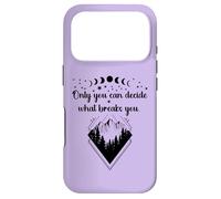 Only You Can Decide What Breaks You Book Lover Bookish Books Case for iPhone 17 Pro