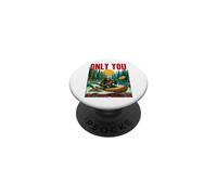 Only You Can Prevent Data Centers Funny Sasquatch Parody PopSockets Adhesive PopGrip