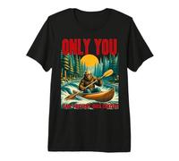 Only You Can Prevent Data Centers Funny Sasquatch Parody Premium T-Shirt