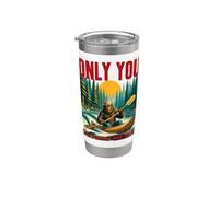 Only You Can Prevent Data Centers Funny Sasquatch Parody Stainless Steel Insulated Tumbler