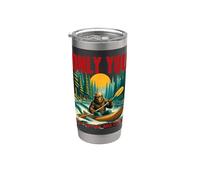 Only You Can Prevent Data Centers Funny Sasquatch Parody Stainless Steel Insulated Tumbler