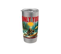 Only You Can Prevent Data Centers Funny Sasquatch Parody Stainless Steel Insulated Tumbler