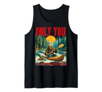 Only You Can Prevent Data Centers Funny Sasquatch Parody Tank Top
