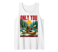 Only You Can Prevent Data Centers Funny Sasquatch Parody Tank Top