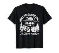 Only You Can Prevent Discrimination Nature Hiking Democracy T-Shirt