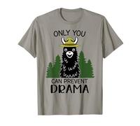 Only You Can Prevent Drama Llama Funny Llama T-Shirt
