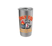 Only You Can Prevent Dumpster Fires Office Humor Stainless Steel Insulated Tumbler