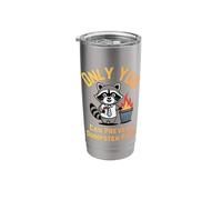 Only You Can Prevent Dumpster Fires Office Humor Stainless Steel Insulated Tumbler