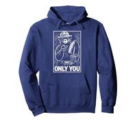 Only You Classic Smokey Bear Pointing WPA Style Pullover Hoodie