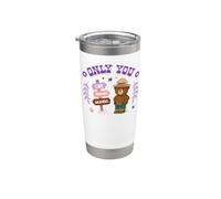 Only You Cute Smokey Bear & Hiking Signposts Stainless Steel Insulated Tumbler