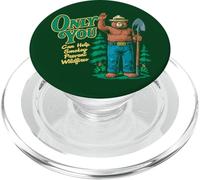 Only You Waving Smokey Bear Vintage PopSockets PopGrip for MagSafe