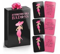 Only Zest 50 Badass Affirmation Cards for Women - Motivational Gift for Her