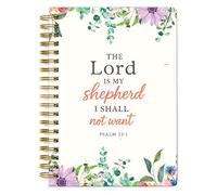 Only Zest Christian Journal for Women-Christian Art Gifts Notebook with Scripture, Spiral Faith Journal for Devotionals and Bible Journaling, Inspirational Writing Notebook for Bible Study, 140 Pages