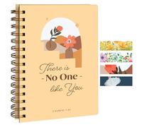 Only Zest Christian Journal for Women, Christian Gifts Notebook with Scripture, Spiral Faith Journal for Devotionals and Bible Journaling, Inspirational Writing Notebook for Bible Study, 140 Pages