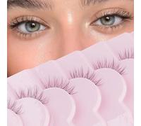 Onlya Wispy Lashes Half Lash Pack - Natural & Fluffy Eye Lashes (8MM-12MM)