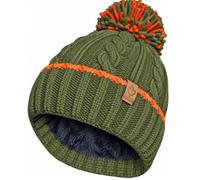 OnlyBee Mens Warm Winter Chunky Ski Bobble Pompom Hat with Cosy Thermal Teddy Fleece Lined