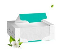 ONLYCARE Disposable Face Towel, Biodegradable Disposable Towels for Travel, 10" x 12" Thick Soft Facial Towels for Sensitive Skin, Makeup Remover Dry Wipes, 1 Travel Pack,15 Count